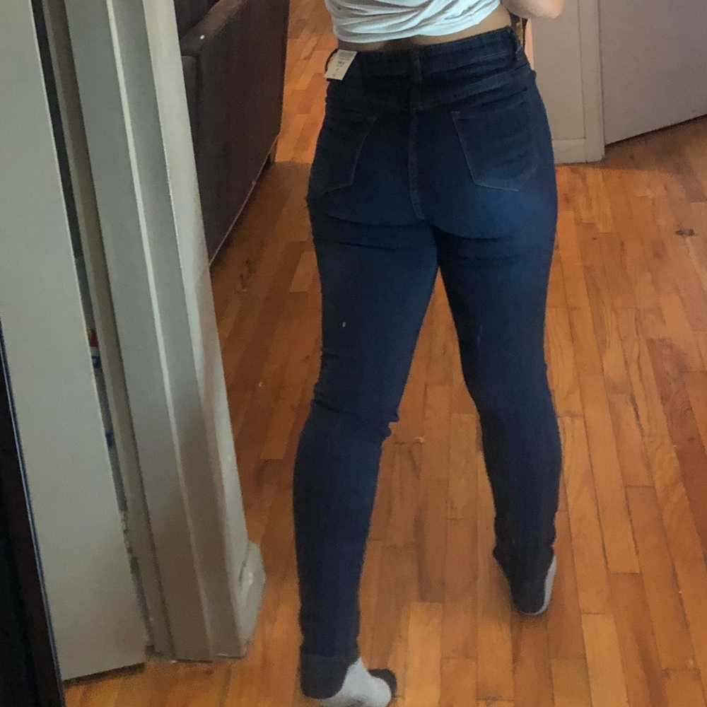 Dark wash jeans